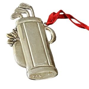 Vintage Reed and Barton Golf Bag Ornament